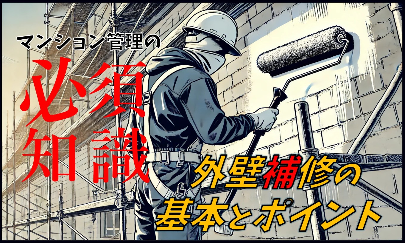 マンション管理の必須知識:外壁補修の基本とポイント