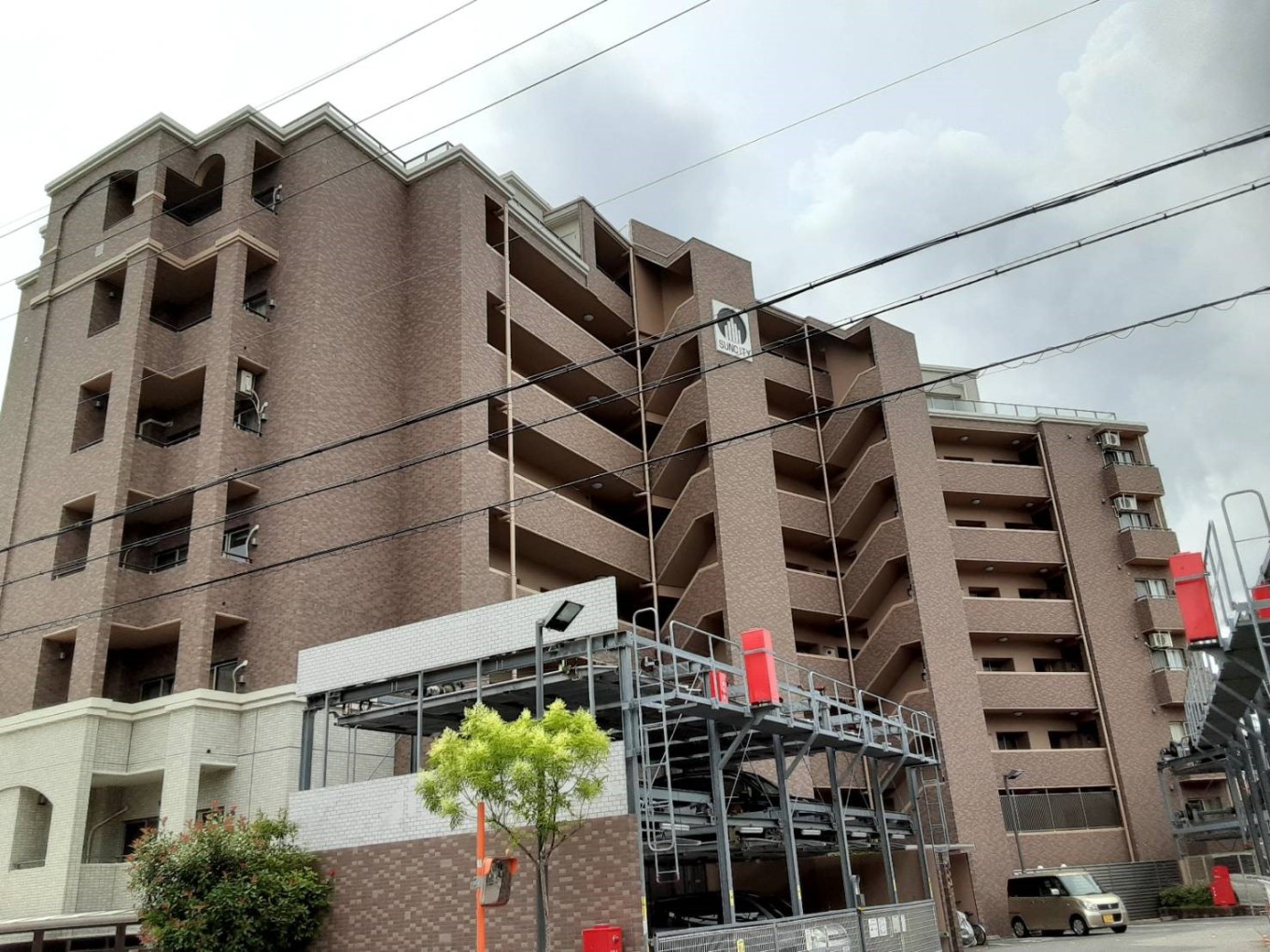 施工後 マンション外観 北面