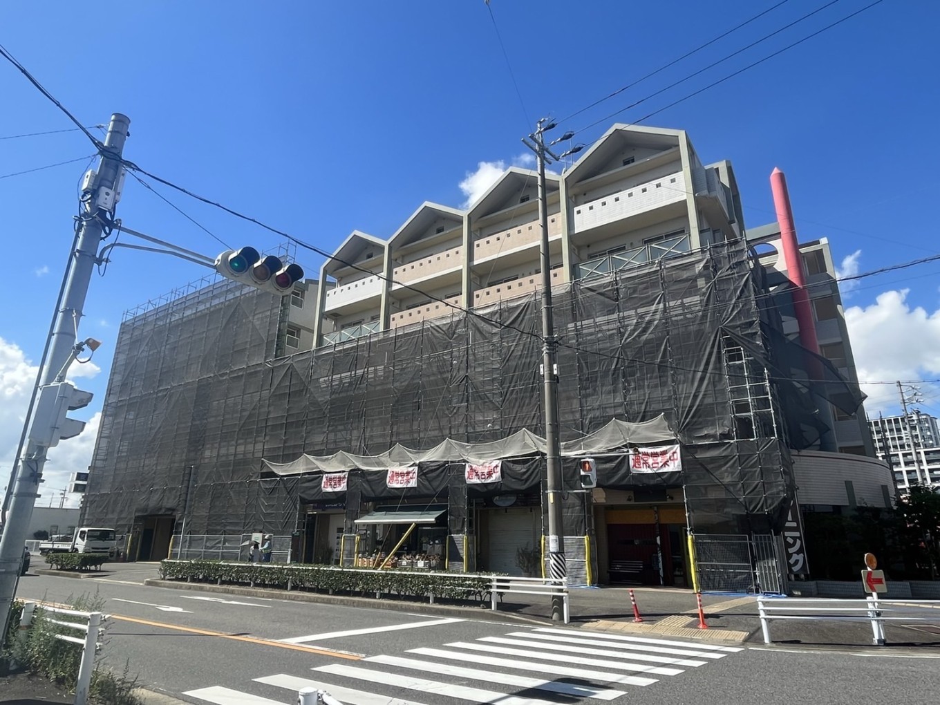 足場組立中 1