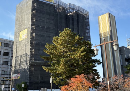 【現在施工中】ミッドシティセントラル東岡崎　大規模修繕工事