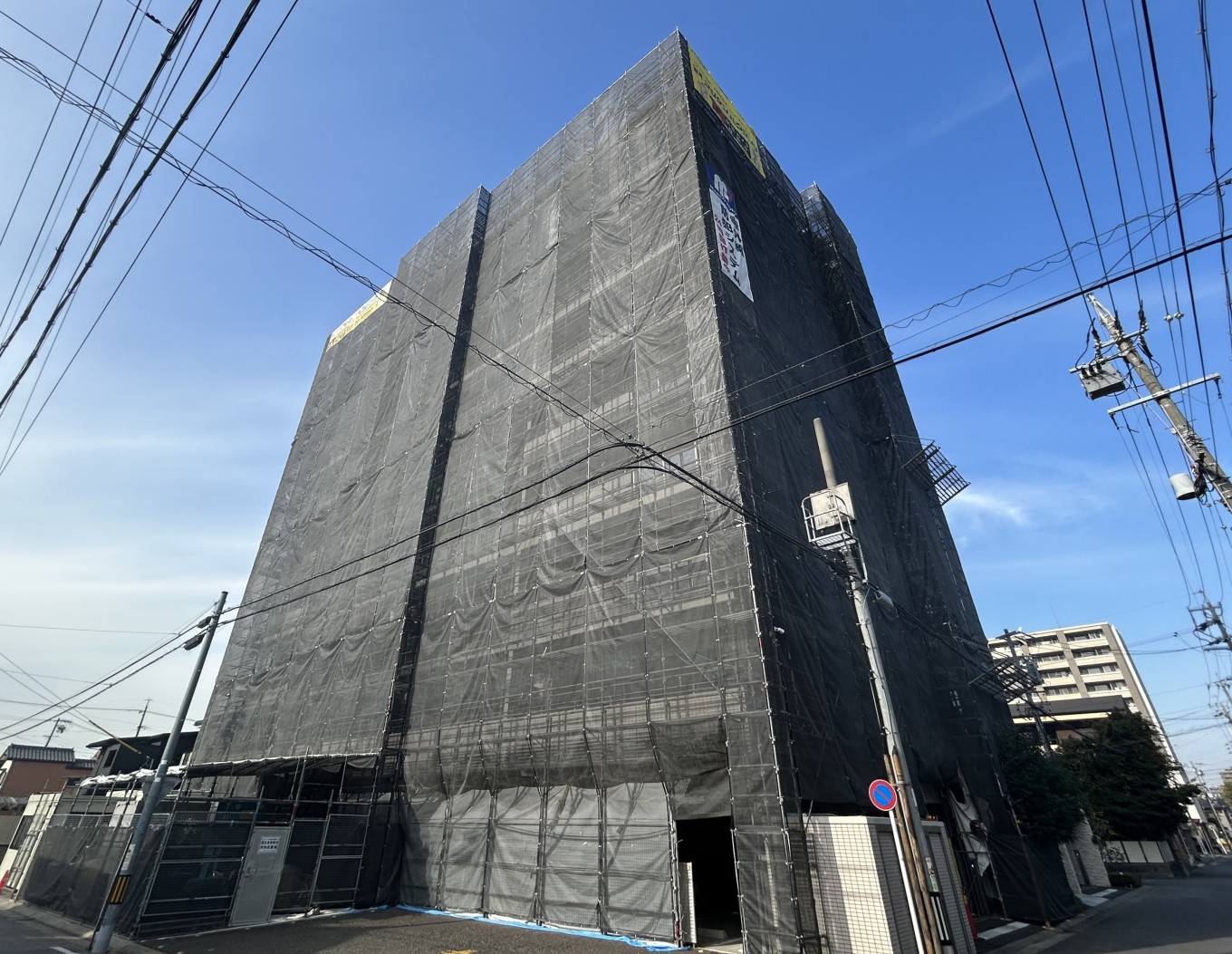 【現在施工中】ミッドシティイクシア東岡崎　大規模修繕工事