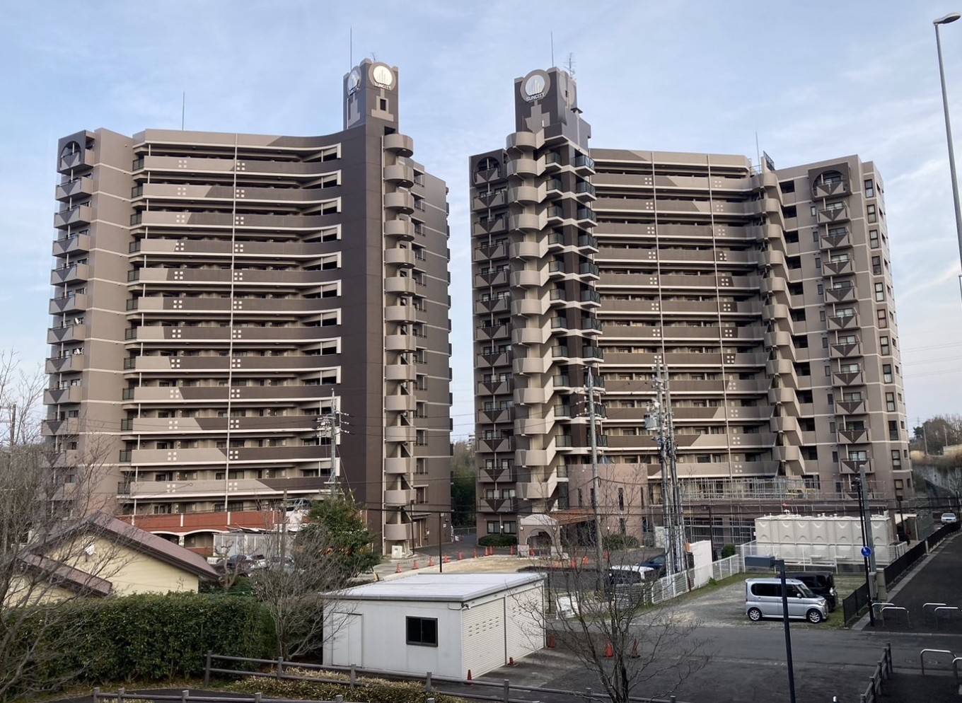 サンシティ上豊田駅南、弐番館 大規模修繕工事