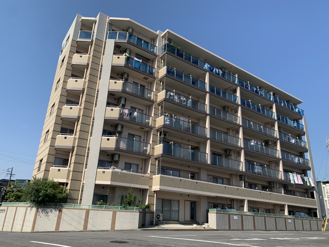 施工後 マンション外観 南面