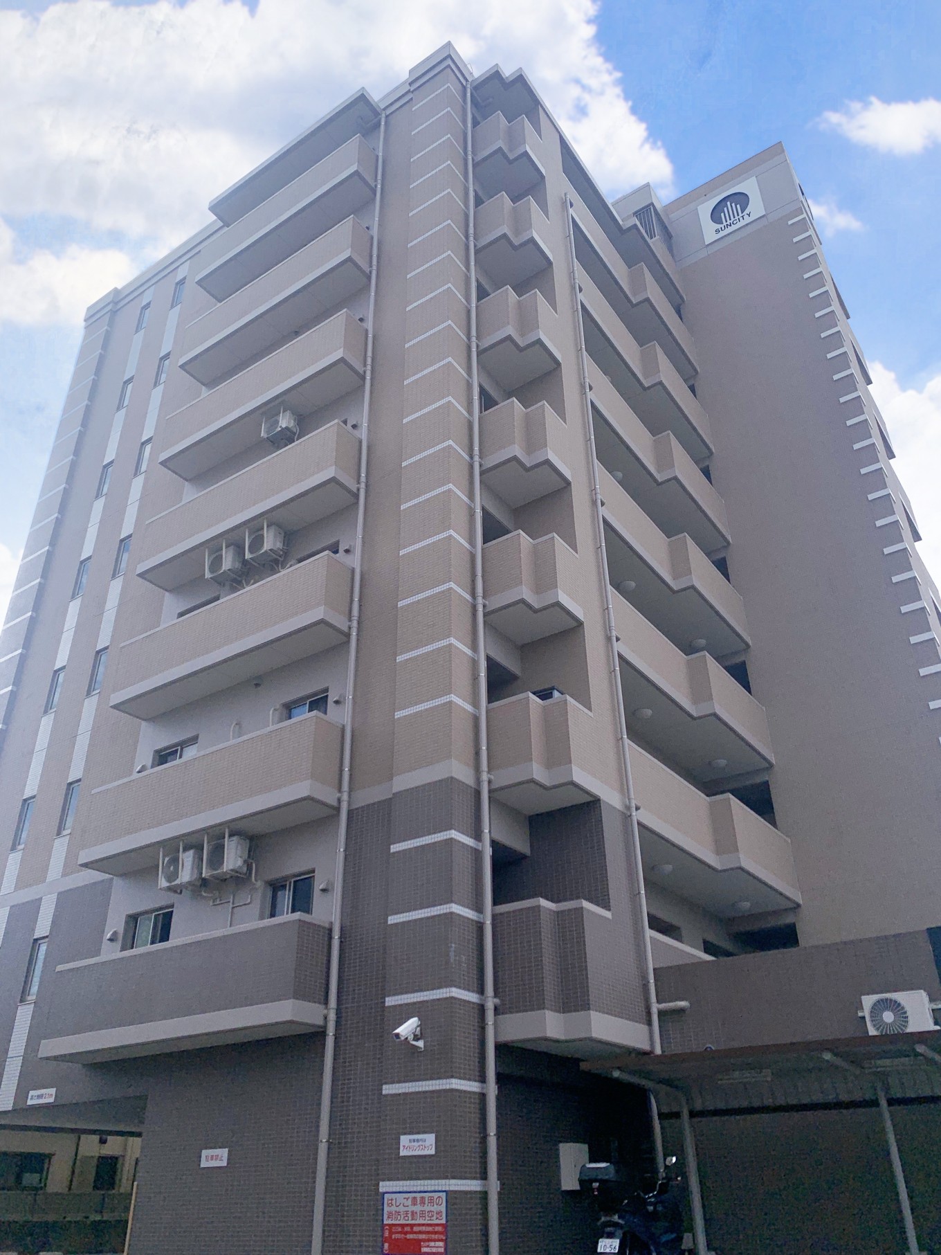 施工後 マンション外観 東面