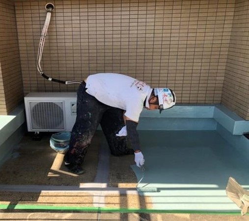 ウレタン塗膜 1層目